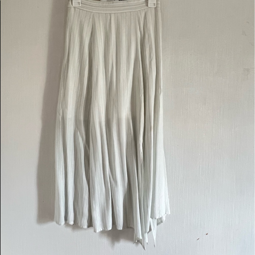 pretty pastel blue skirt